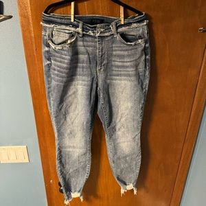 Just Blue Skinny Fit Distressed Jeans